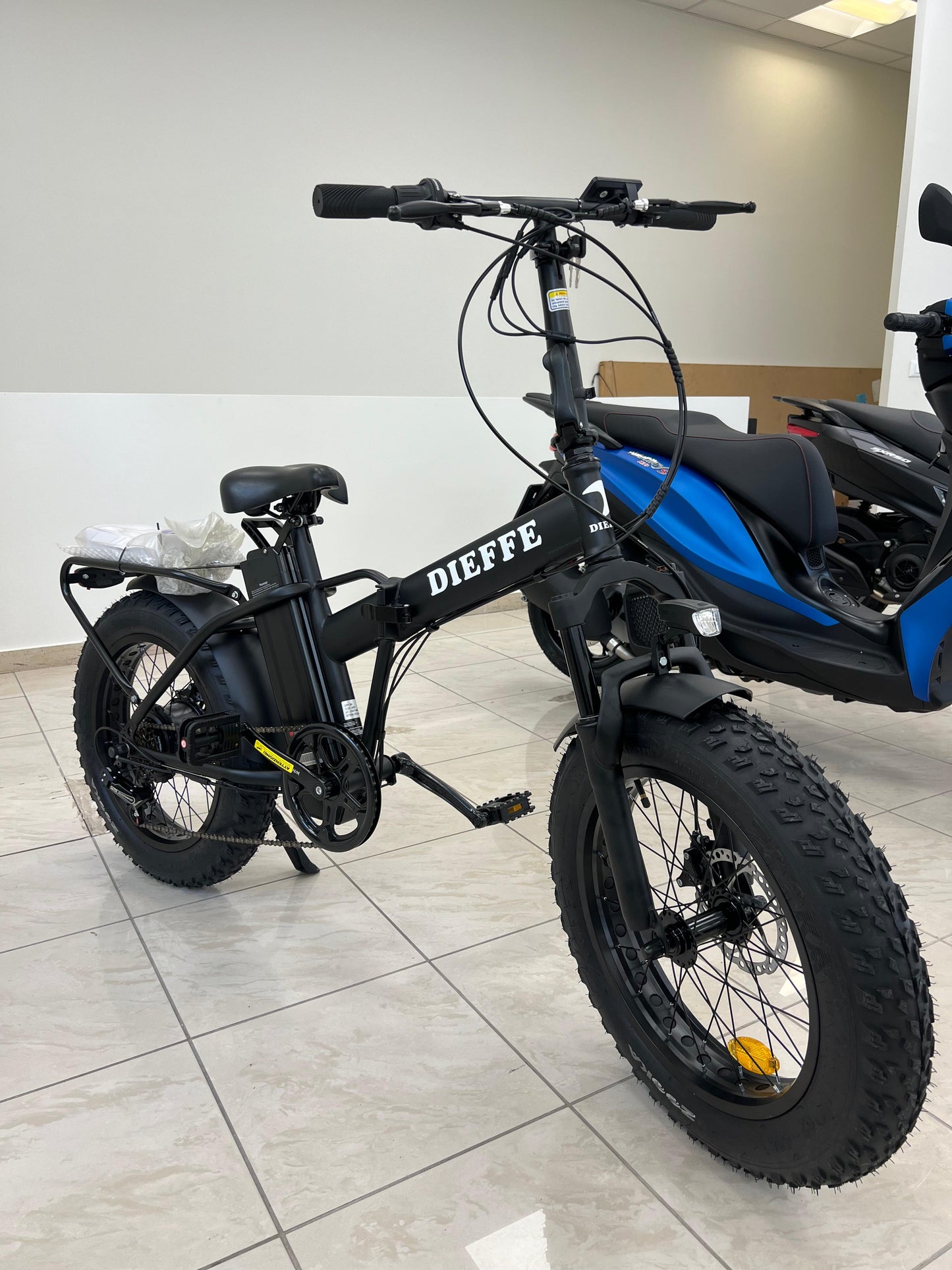 FAT BIKE DIEFFE 20 BICI ELETTRICA PIEGHEVOLE