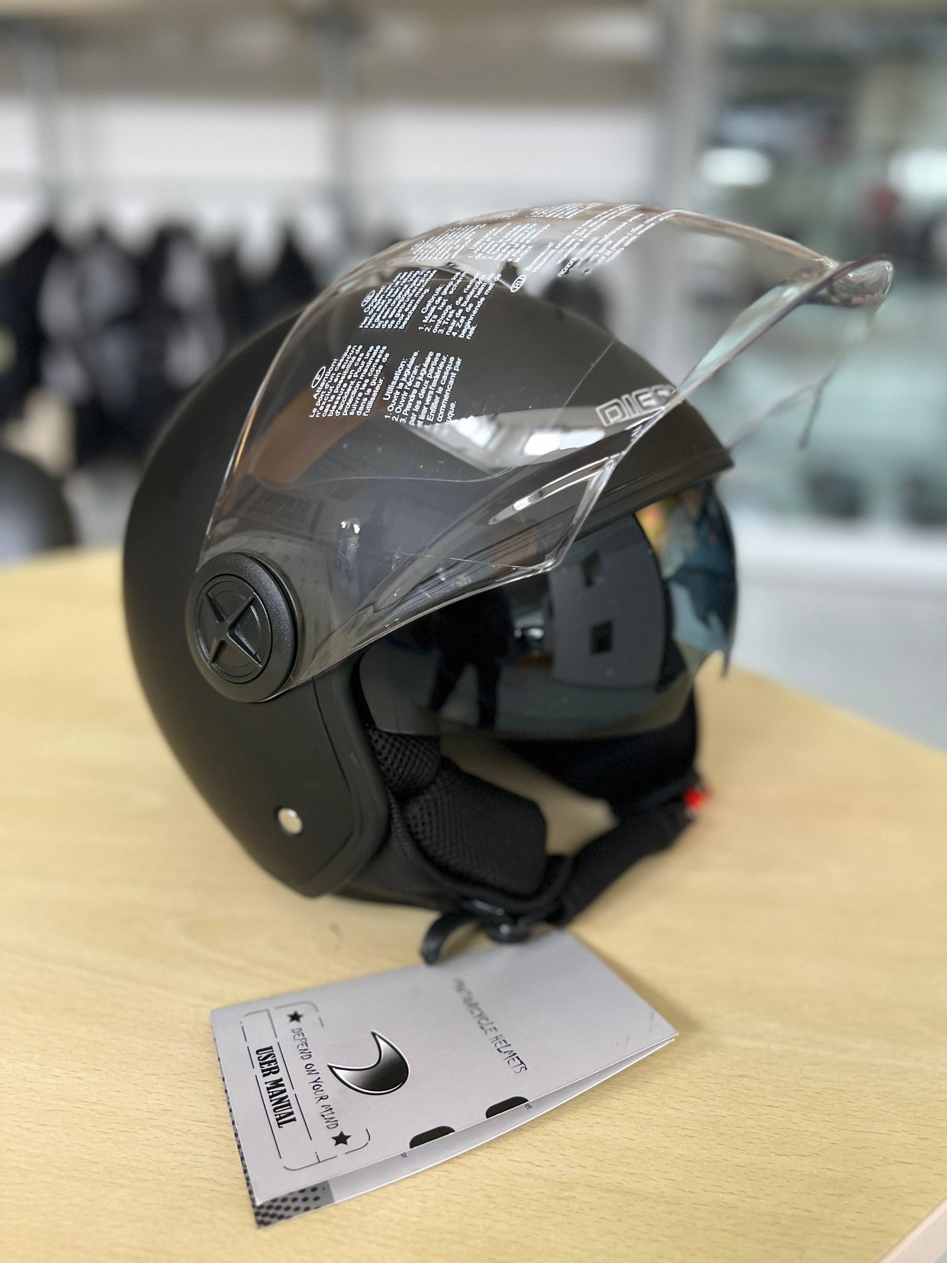 Casco jet doppia visiera dieffe df80 - Valentini moto